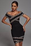 Kamames Orianna Off Shoulder Cocktail Dress