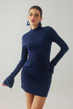 kamames Poly Long Sleeves Dress