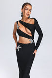 Kamames Riana Cutout Bandage Maxi Dress