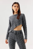 kamames Romia Cable Knit Sweater