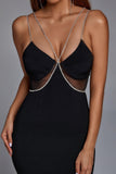 kamames Sagia Diamond Maxi Bandage Dress