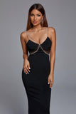 kamames Sagia Diamond Maxi Bandage Dress