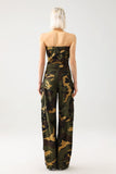 kamames Sandra Camouflage Tube Jumpsuit