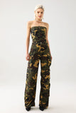 kamames Sandra Camouflage Tube Jumpsuit