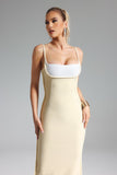 Kamames Virginia Patchwork Midi Bandage Dress