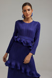 kamames Winify Layers Pleated Midi Dress