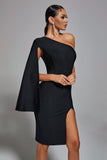 kamames Yahany One Shoulder Cocktail Dress