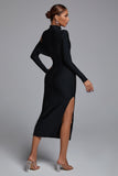 kamames Zalca Cutout Maxi Bandage Dress