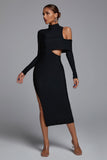 kamames Zalca Cutout Maxi Bandage Dress