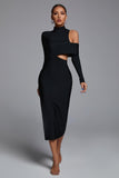 kamames Zalca Cutout Maxi Bandage Dress