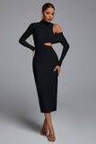 kamames Zalca Cutout Maxi Bandage Dress