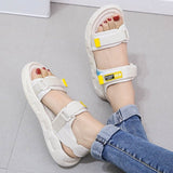 kamames Women's Sports Sandals In The Summer Of 2024, The New Thick-Soled Muffins, Leisure Students, Beach Shoes, Velcro Shoes Are In Stock.