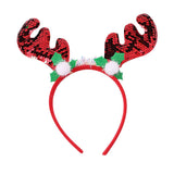 2021 New Year Women Girls Cute Christmas Antlers Santa Claus Hairbands Sweet Hair Decorate Headband Fashion Hair Accessories