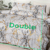 3-Piece Luxurious Bronzed Duvet Cover Set - Soft, Cozy & Hypoallergenic - Radiant Finish for Master & Guest Bedrooms - Includes 1 Duvet Cover and 2 Pillowcases (Comforter Not Included)