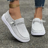 kamames Size Casual Shoes For Women's 2024 Spring And Autumn New Flat-Soled Low-Top Love Shoes For Women's Shoes