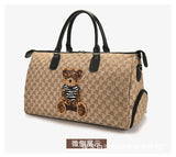 kamames kamames Travel Bag Dry And Wet Separation Men And Women Short Distance One Shoulder Hand Matching With Trolley Box Independent Shoe Compartment Sports Fitness