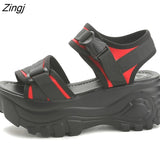 kamames 2023Women Sandals Women Platform Wedge Sandals 6cm High Heels Women Shoes Summer Sneakers Sandalia Mujer Zapatos De Mujer