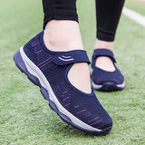 kamames Women Platform Shoes 2022 New Spring Autumn Flat Woman Shoes Woman Breathable Mesh Casual Sneakers Zapatos De Mujer