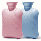 FORICOM 2L/1.2L/0.7L Hot Water Bottle For Pain Relief, Hot Water Bag For Back Pain, Heating Pad Non Toxic, Rubber.Made In PVC.