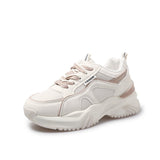 kamames kamames Sports Shoes 2023 Summer New Patchwork Color Breathable Running Women's Shoes Soft Sole Student Platform Old Dad Shoes