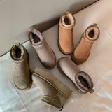 kamames kamames Fur One Thick Snow Boots Winter 2024 New Women's Warm Women's Boots Women's Velvet Short Boots Cotton Shoes