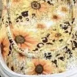 kamames New Fashionable Canvas Shoes Tie Colors In Front Of The Printed Round Head, And The Lady Pedals Lazy Shoes.