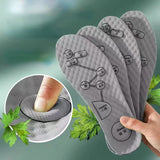 kamames Deodorant Insole Shoe Pads Palmilha 3D Foot Acupressure Insole Men Women Soft Breathable Sports Cushion Inserts