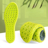 kamames Deodorant Insole Shoe Pads Palmilha 3D Foot Acupressure Insole Men Women Soft Breathable Sports Cushion Inserts