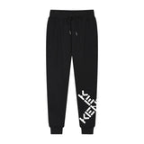 Mens Joggers Pants Autumn Men Sportswear Drawstring Casual Tracksuit Sweatpants Trousers Black white designer Jogger Pants