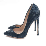 kamames Shoes Sexy Womens Black High Heel Shoes Pointed Toe Apricot Party Stiletto Heels plus size 33 34 YG025 ROVICIYA