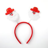 2021 New Year Women Girls Cute Christmas Antlers Santa Claus Hairbands Sweet Hair Decorate Headband Fashion Hair Accessories