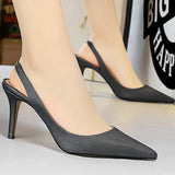 BIGTREE Shoes Sexy Kitten Heels Women Pumps Occupation Office Shoes High Heels Shoes Lady Party Shoes Women Heels Sandals 43