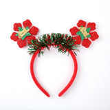 2021 New Year Women Girls Cute Christmas Antlers Santa Claus Hairbands Sweet Hair Decorate Headband Fashion Hair Accessories