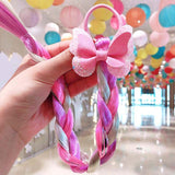 2021 Sweet Colorful Hairpin Lovely Children Girls Hairclip Kids Cute Barrette Cartoon Extension Braider Rainbow Hair Accessories