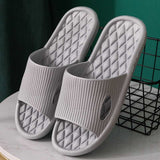 Bathroom Slippers Men Women Shoes Summer Bathroom Slipper Lovers Indoor Sandals Fashion Home Slippers Non-slip Floor Flip Flops