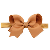 1 PCS Newborn Kids Headband Bows Grosgrain Ribbon Bow Elastic Headwear Headbands Hair Bands DIY Hair Accessories 608