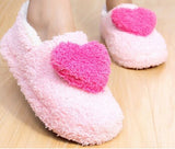 Retail!!! Lovely Ladies Home Floor Soft Women indoor Slippers Outsole Cotton-Padded Shoes Female Cashmere Warm Casual Shoes