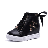 kamames Shoes Fall Korean Version Of Korean High School Girls' Shoes Fashionable Girls' Heightened Students' Sports And Leisure Women's Board Shoes