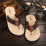 2020 Men Shoes Summer Bohemia  Beach Sandals Striped Slippers Flip Flops For Men Platform Sandals Beach Slippers Size 40~45