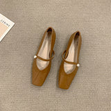 kamames Sole Shoes Children's Spring, Autumn And Summer 2024 New Style Design Feeling Mary Jane Women's Shoes Gentle Wind Evening Shoes