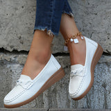 kamames kamames Pea Shoes Women's Spring Style 2023 New Light-Mouth Flat-Heeled Single-Color Shoes Women Women Shoes