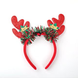 2021 New Year Women Girls Cute Christmas Antlers Santa Claus Hairbands Sweet Hair Decorate Headband Fashion Hair Accessories