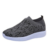 kamames Sports Running Flying Weaving Shoes For Men And Women's New Sports Shoes Korean Version Of Shallow Casual Women's Shoes