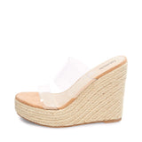 kamames Transparent PVC Slope Heel Fashion Large Size Sandals Chengdu Fashion Women's Shoes