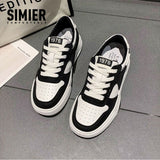 kamames kamames Shoes Children Autumn Mixed Batch 2024 New Platform Platform Black And White Color Basic Women's Casual Fat Shoes