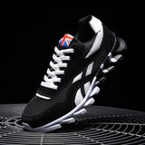 kamames Men Sneakers Breathable Running Shoes Outdoor Sport shoes Fashion Comfortable Casual Couples Gym Shoes Lace Up Flats