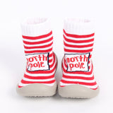 YWHUANSEN 6 to 36M Christmas Children's Indoor Socks With Soft Rubber Sole Baby Walking Shoes Girls Winter Non-slip Floor Socks