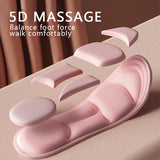 kamames Breathable Cushion Comfortable Sport Running Insoles For Feet Orthopedic Insoles Massage Memory Foam Insoles For Shoes Sole