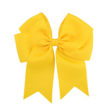 1 piece Girls 6inch Satin Ribbon Big Hair Clips Kids Barrette Hairgrips Children Ponytail Hair Accessories 672