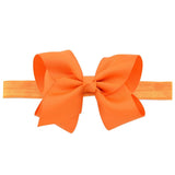 1 PCS Newborn Kids Headband Bows Grosgrain Ribbon Bow Elastic Headwear Headbands Hair Bands DIY Hair Accessories 608